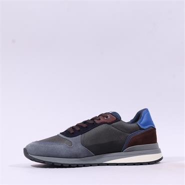 Ambitious Teddy Panel Trainer - Grey Navy